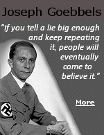 Joseph Goebbels, Minister of Propaganda for the Third Reich, would have admired President Joe Biden's ability to tell whoppers about all issues, big and small. Like, how he used to drive an 18 wheeler, or how high gas prices are the fault of Russian President Vladimir Putin. 